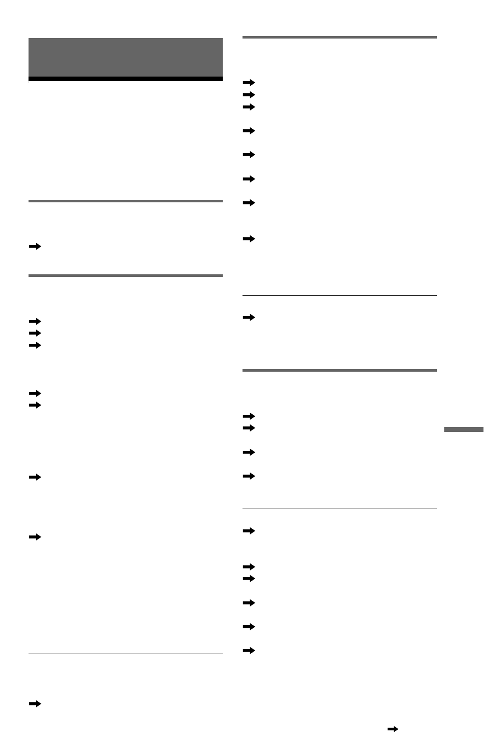 L0 - additional information, L1 - troubleshooting, Additional information | Troubleshooting, Power, Picture, Sound, Operation | Sony DVP-NS57P User Manual | Page 65 / 84