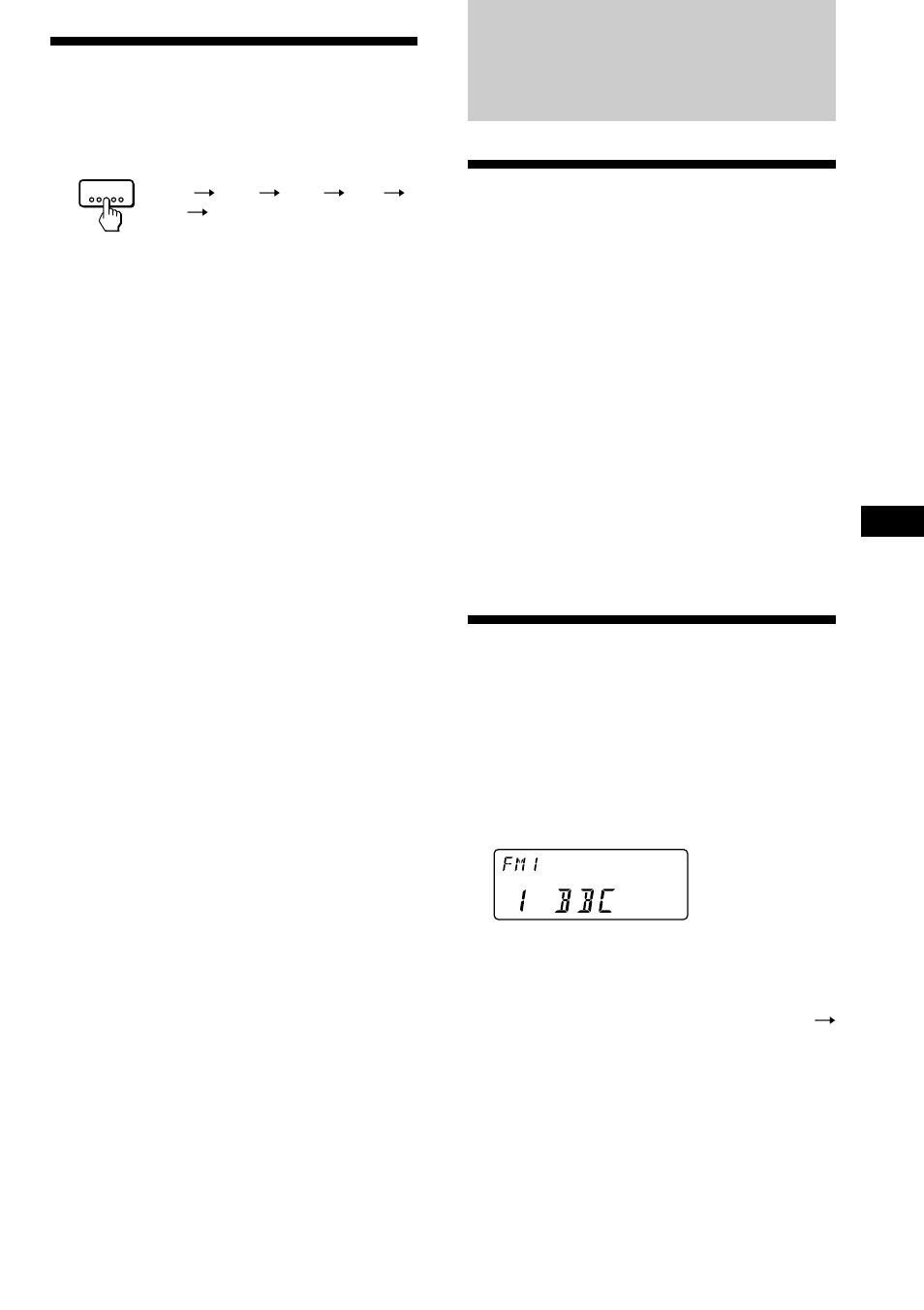 Overview of the rds function, Displaying the station name | Sony XR-1800R User Manual | Page 9 / 92