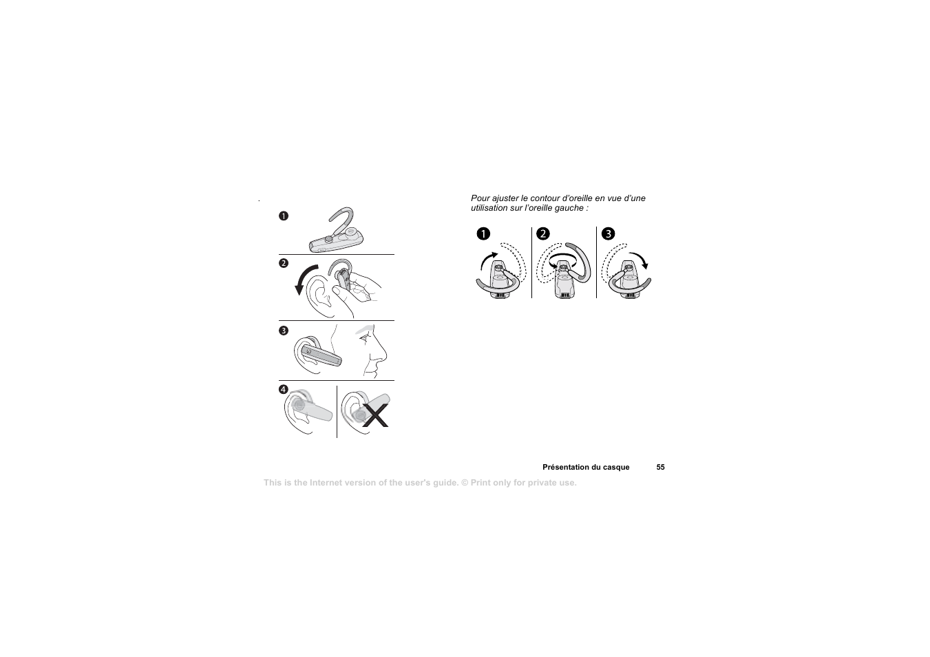 Sony HBH-65 User Manual | Page 55 / 95