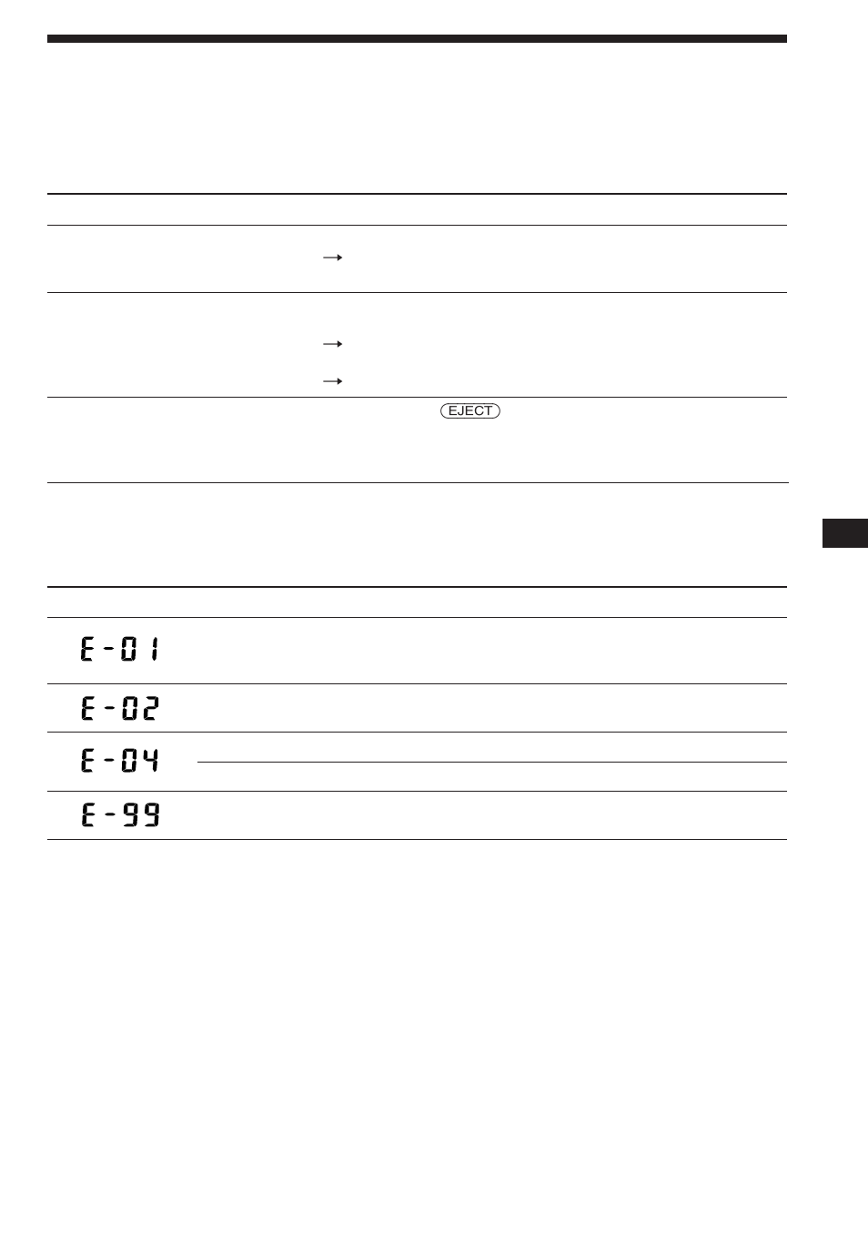 Guía para la solución de problemas | Sony CDX-505RF User Manual | Page 25 / 28