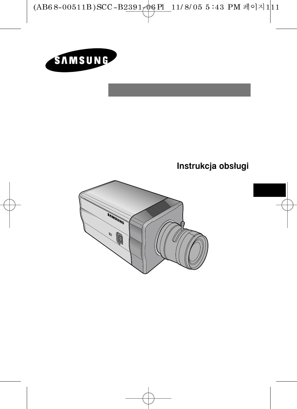 Samsung SCC-B2091P User Manual | Page 121 / 168