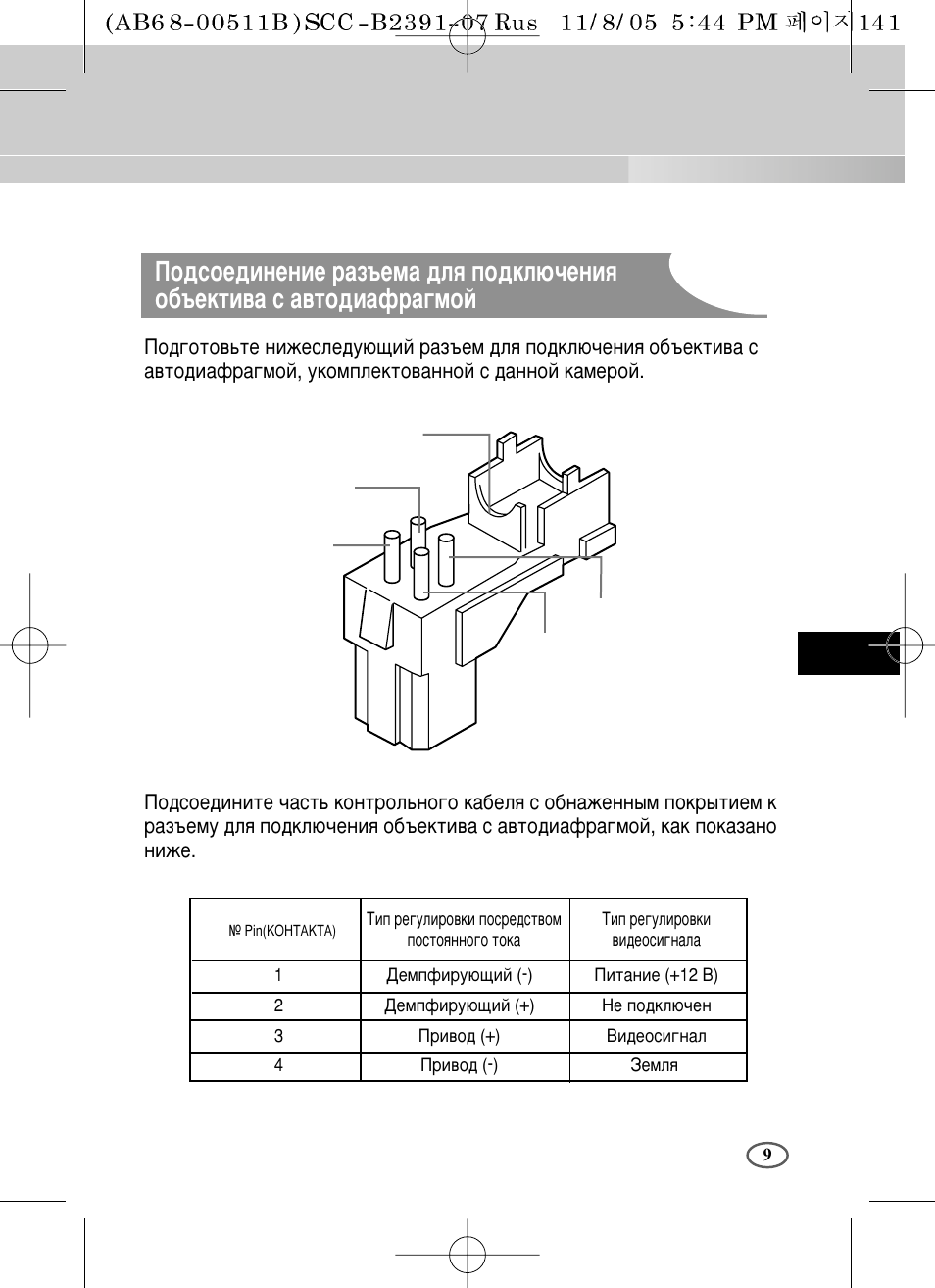 Samsung SCC-B2091P User Manual | Page 153 / 168