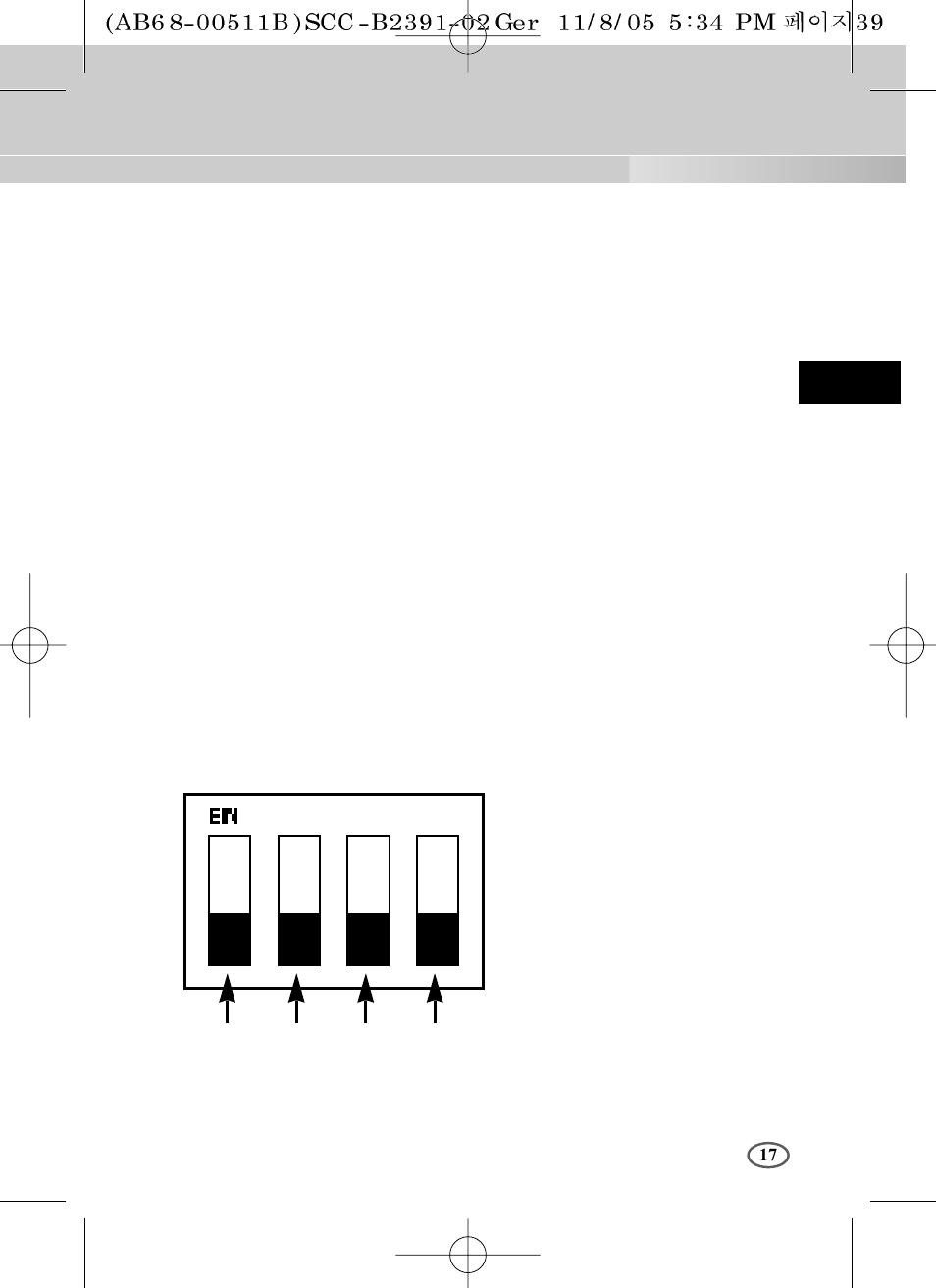 Samsung SCC-B2091P User Manual | Page 41 / 168