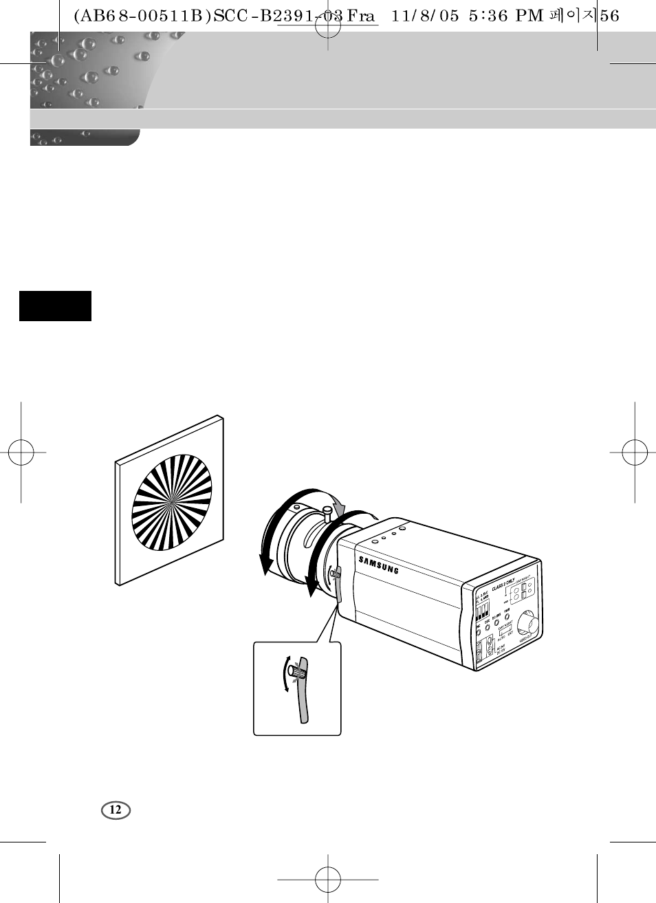 Samsung SCC-B2091P User Manual | Page 60 / 168