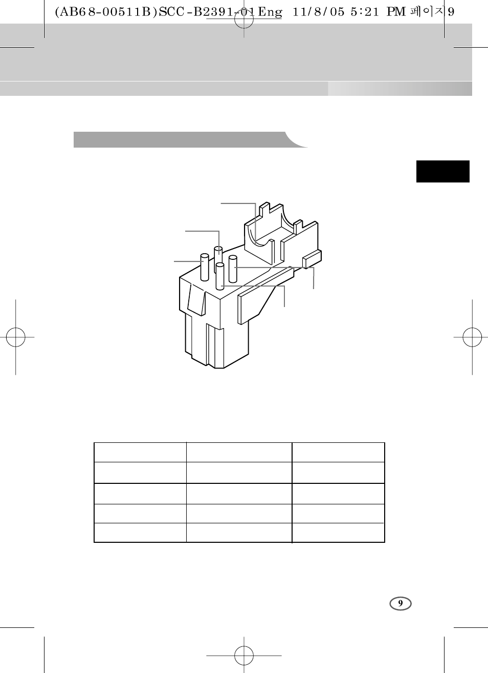 Connecting auto iris lens connector | Samsung SCC-B2091P User Manual | Page 9 / 168