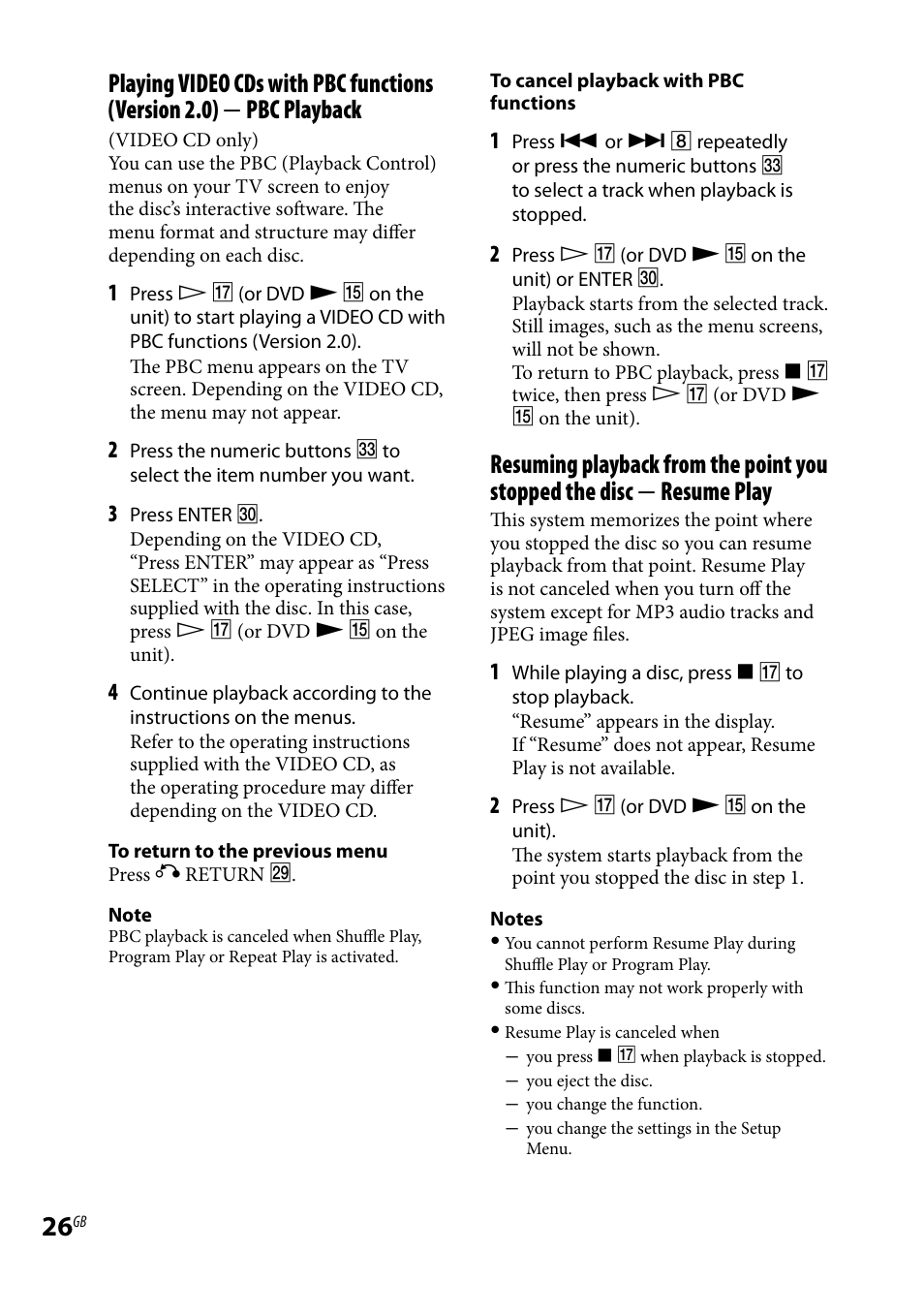 Sony CMT-DH7BT User Manual | Page 26 / 92
