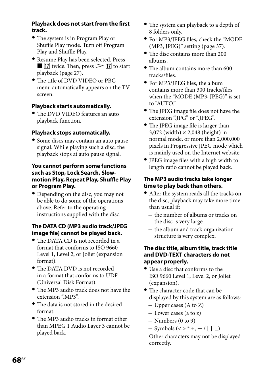 Sony CMT-DH7BT User Manual | Page 68 / 92