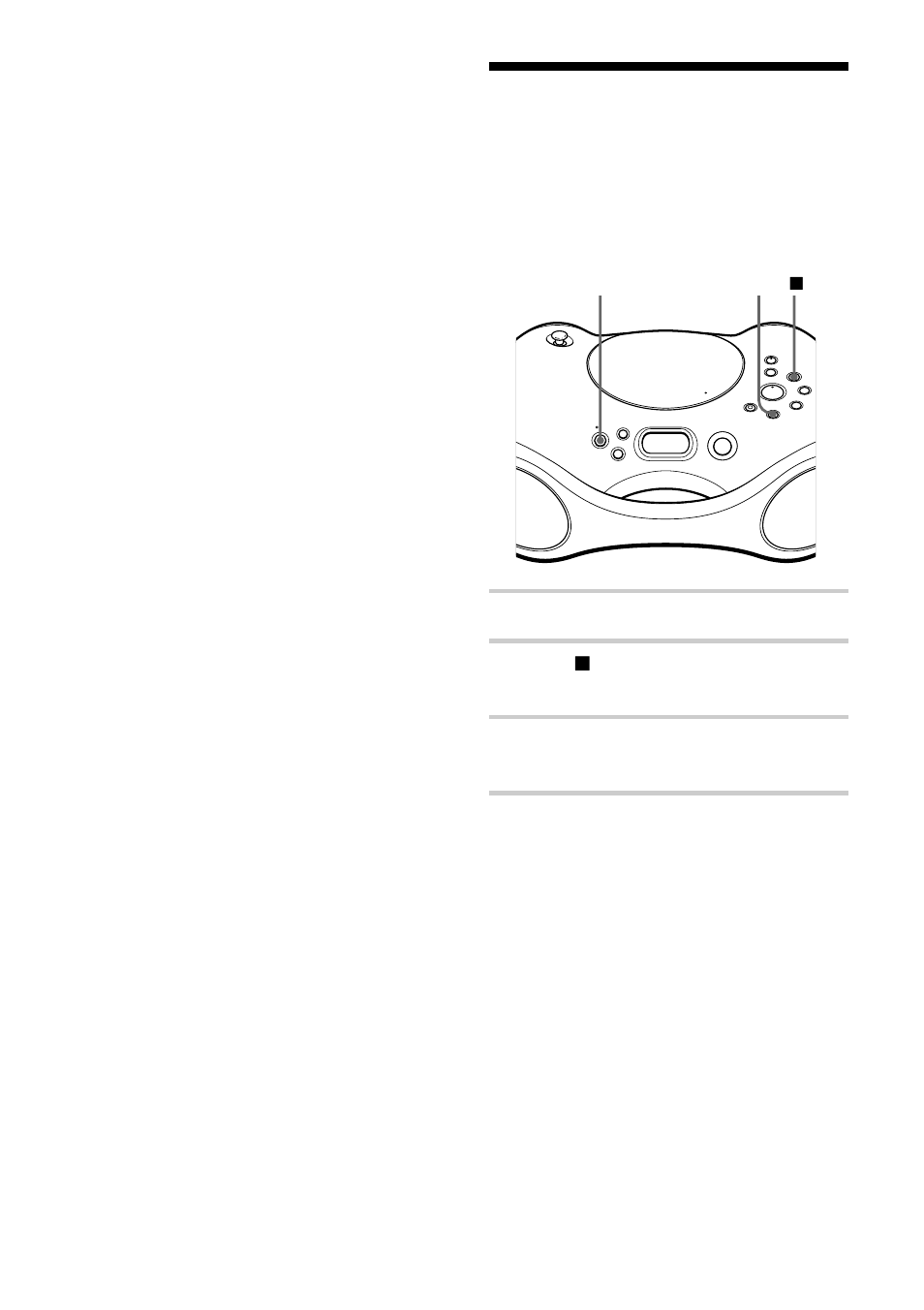 Preventing sound from skipping (esp), Preventing sound from skipping | Sony ZS-X3CP User Manual | Page 14 / 56