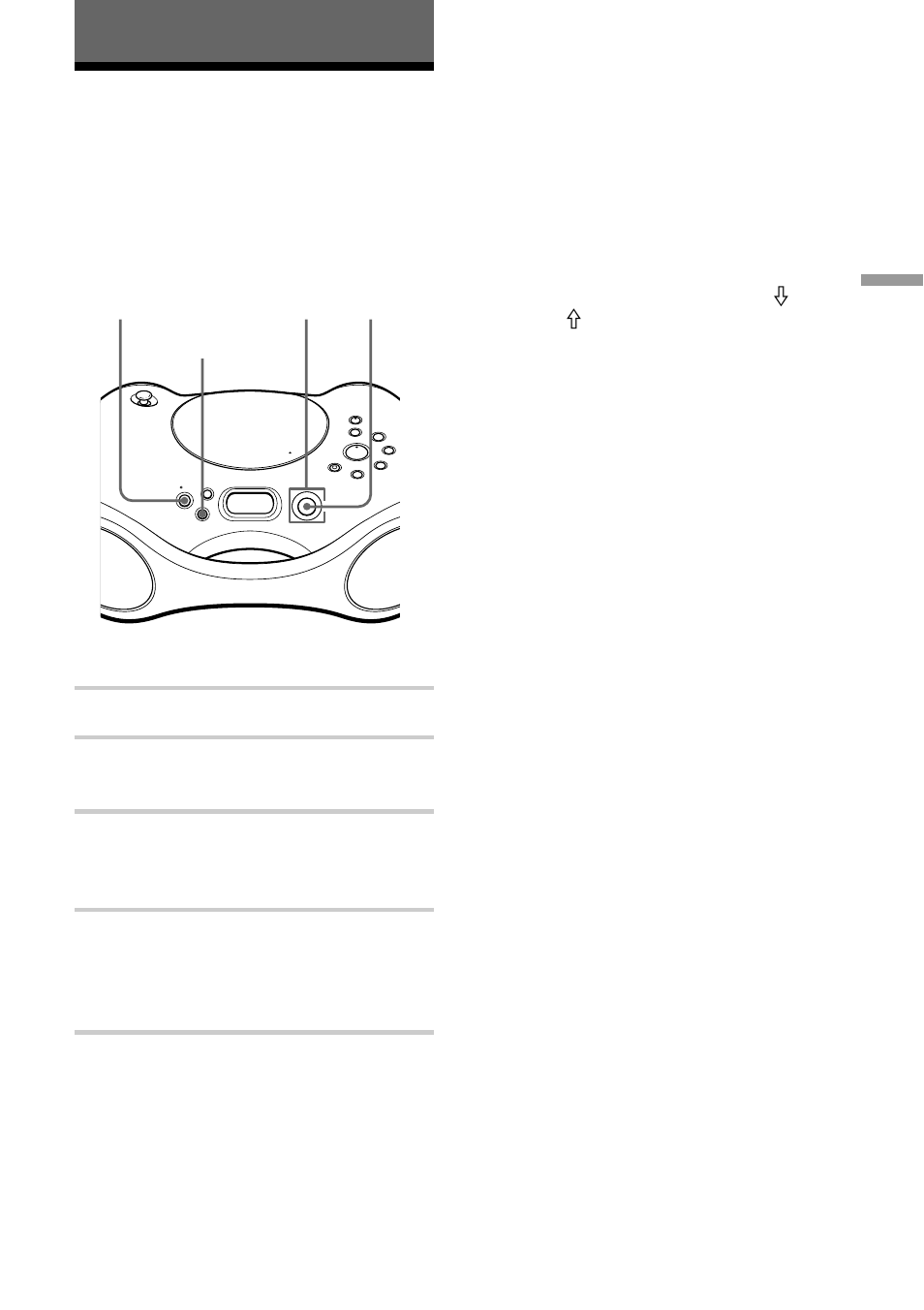 The radio, Presetting radio stations | Sony ZS-X3CP User Manual | Page 15 / 56
