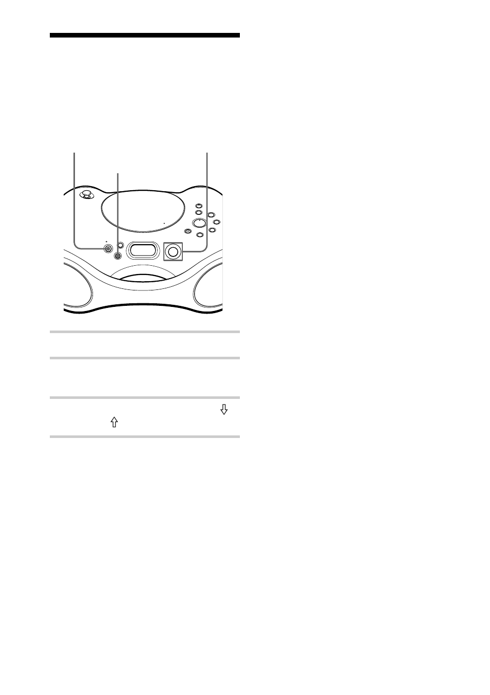 Playing preset radio stations | Sony ZS-X3CP User Manual | Page 16 / 56