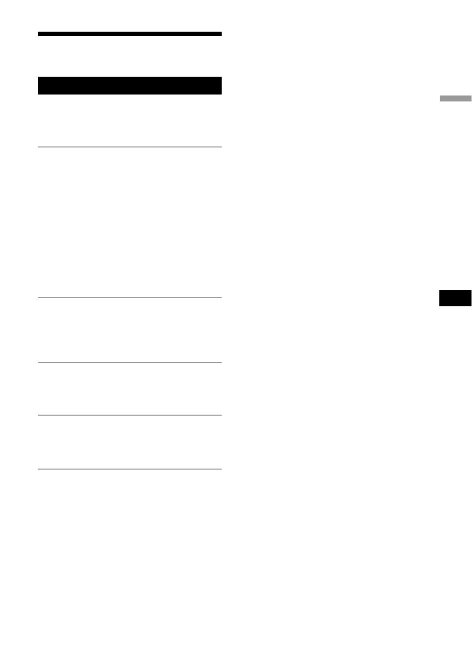 Índice | Sony ZS-X3CP User Manual | Page 29 / 56
