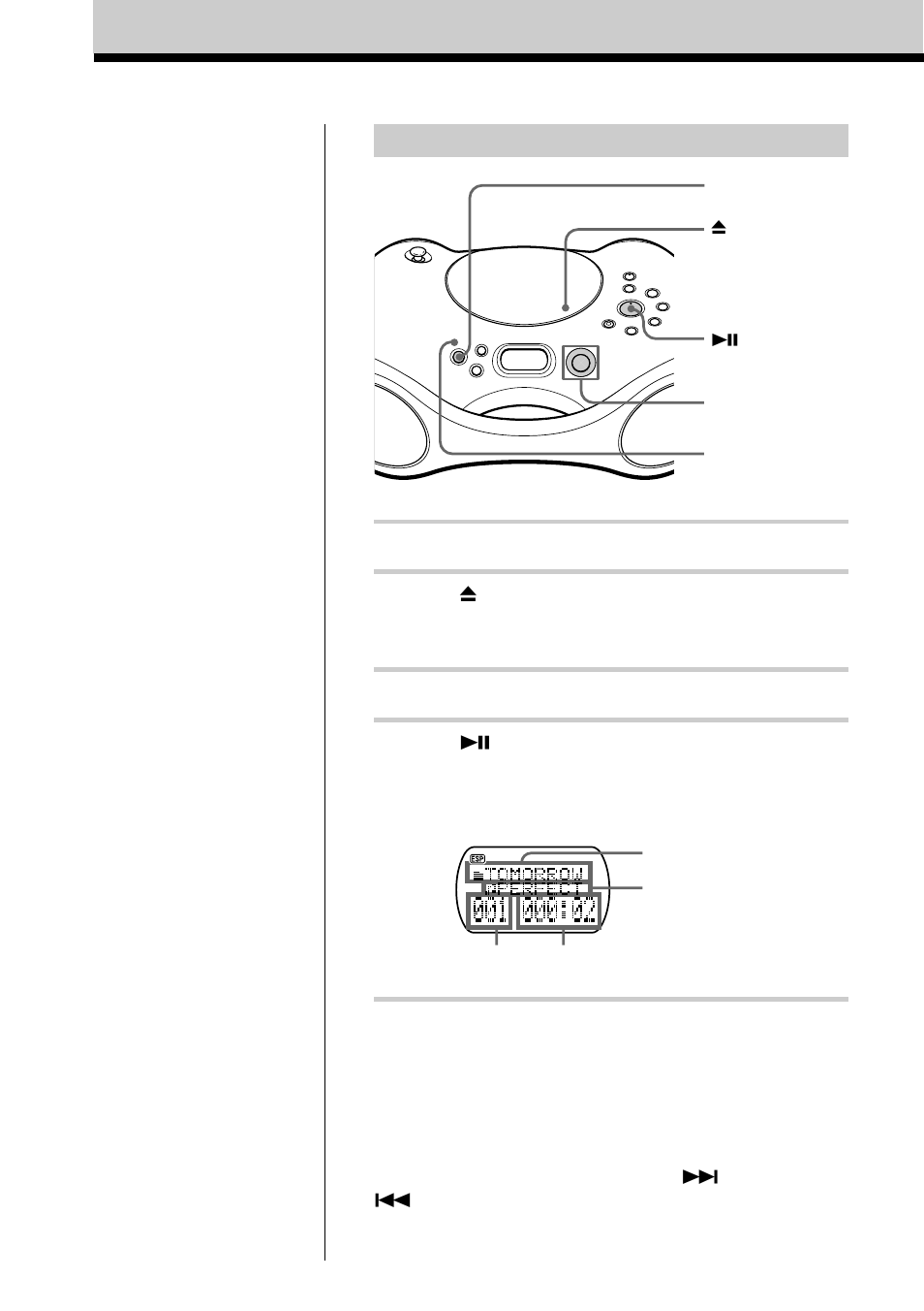 Reproducción de un cd con archivos mp3 | Sony ZS-X3CP User Manual | Page 32 / 56