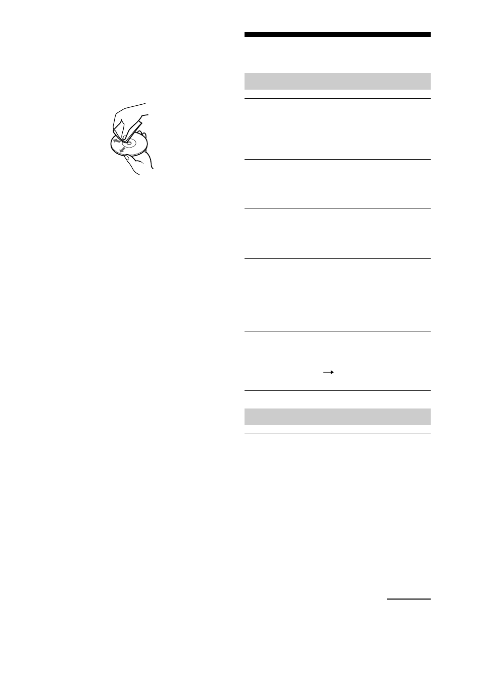 Solución de problemas, Generales, Reproductor de cd | Sony ZS-X3CP User Manual | Page 47 / 56