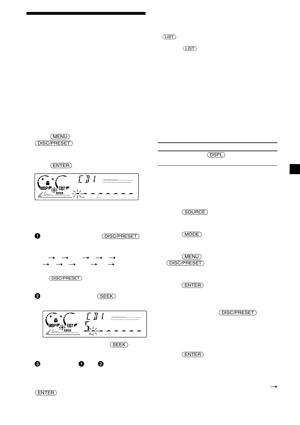 Labeling a cd — disc memo, 11 labeling a cd | Sony CDX-CA660X User Manual | Page 11 / 28
