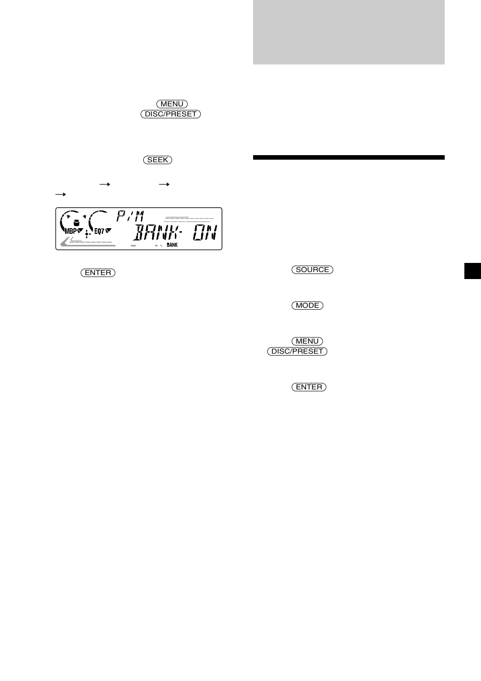 Radio, Storing stations automatically | Sony CDX-CA660X User Manual | Page 13 / 28