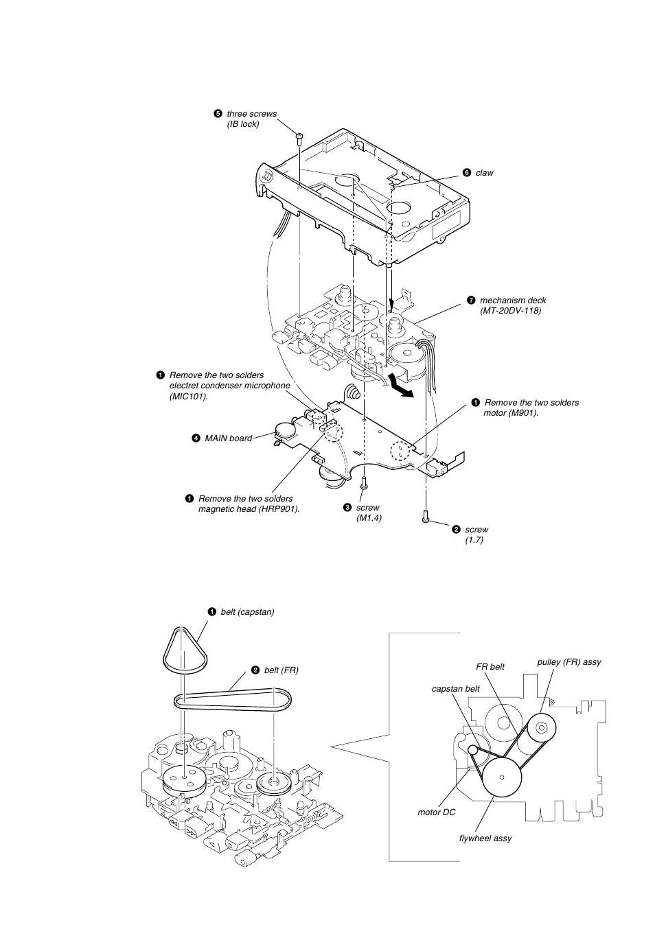 Sony TCM-23DV User Manual | Page 5 / 16