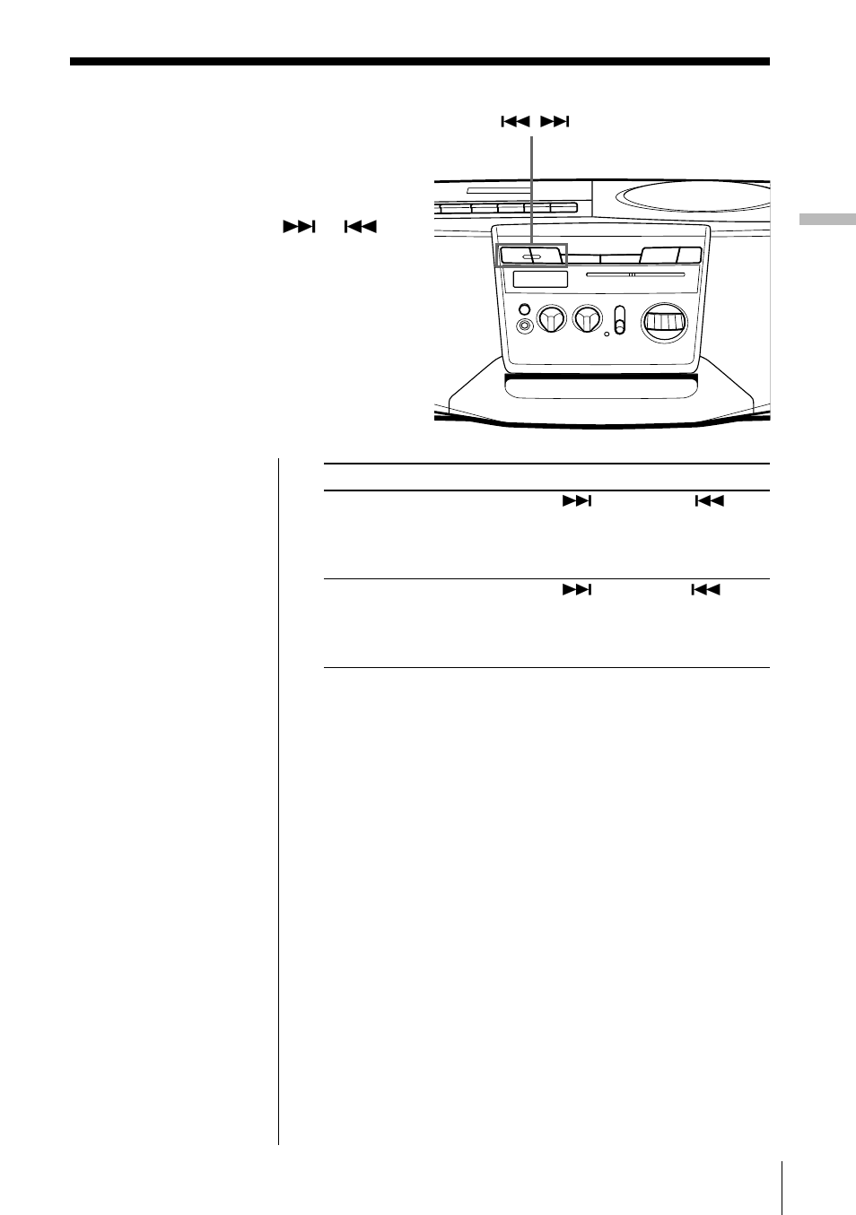 Locating a specific point in a track | Sony CFD-V14 User Manual | Page 13 / 52