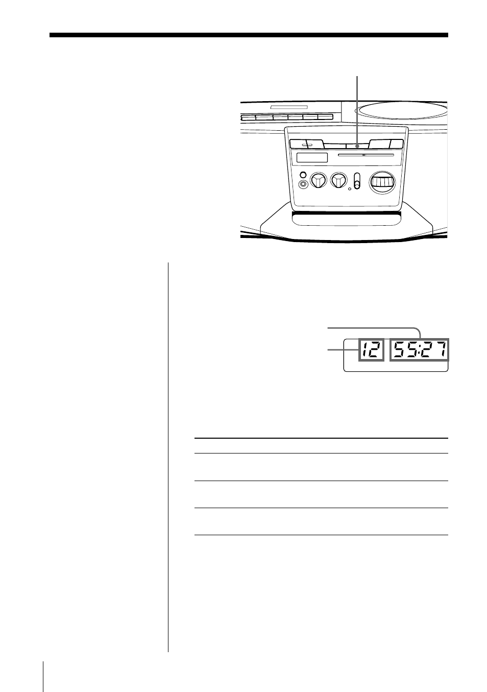 Utilización del visualizador | Sony CFD-V14 User Manual | Page 36 / 52