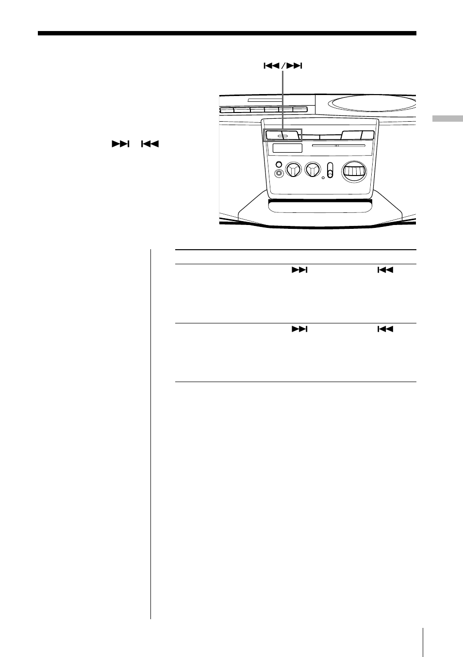 Localización de un punto específico de una canción | Sony CFD-V14 User Manual | Page 37 / 52