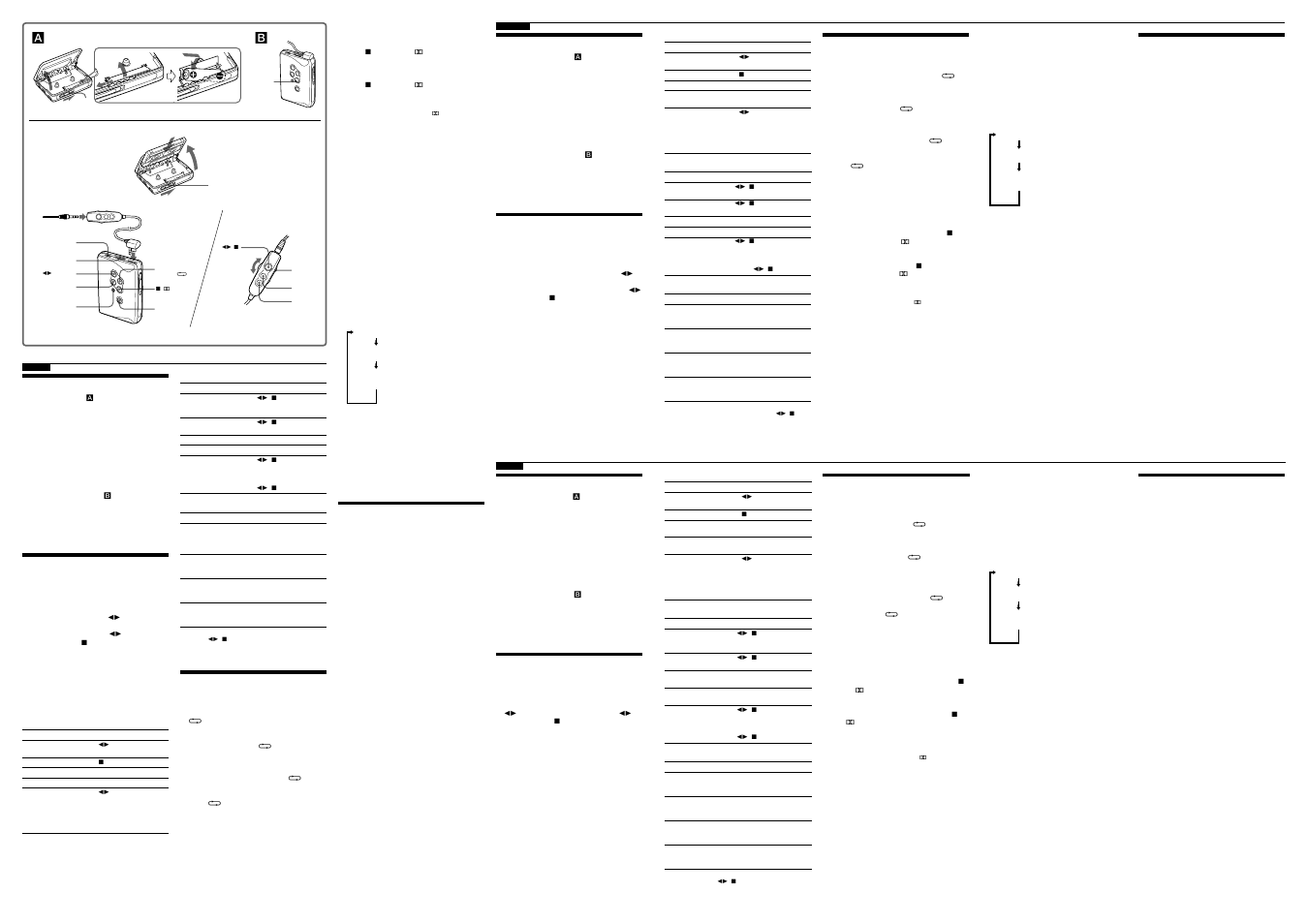Sony WM-EX505 User Manual | Page 2 / 2