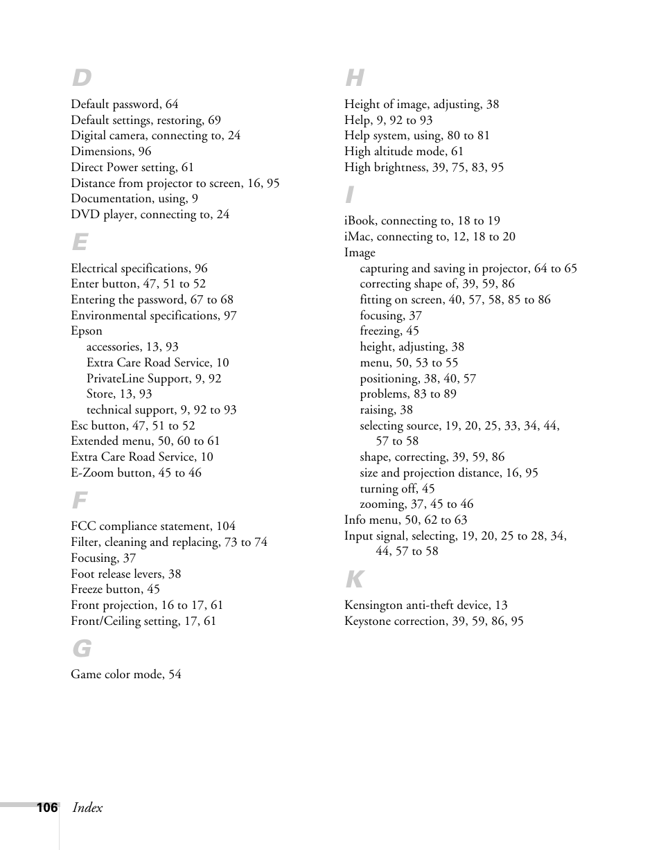 Sony 76c User Manual | Page 106 / 111