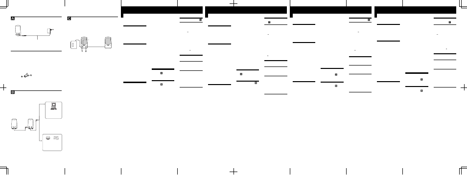 Waarschuwing, Kenmerken, Voorzorgsmaatregelen | Stroomvoorziening, Aansluiting, Bediening (zie afb, Technische gegevens, Varning, Egenskaper, Att observera | Sony SRS-A57 User Manual | Page 2 / 2