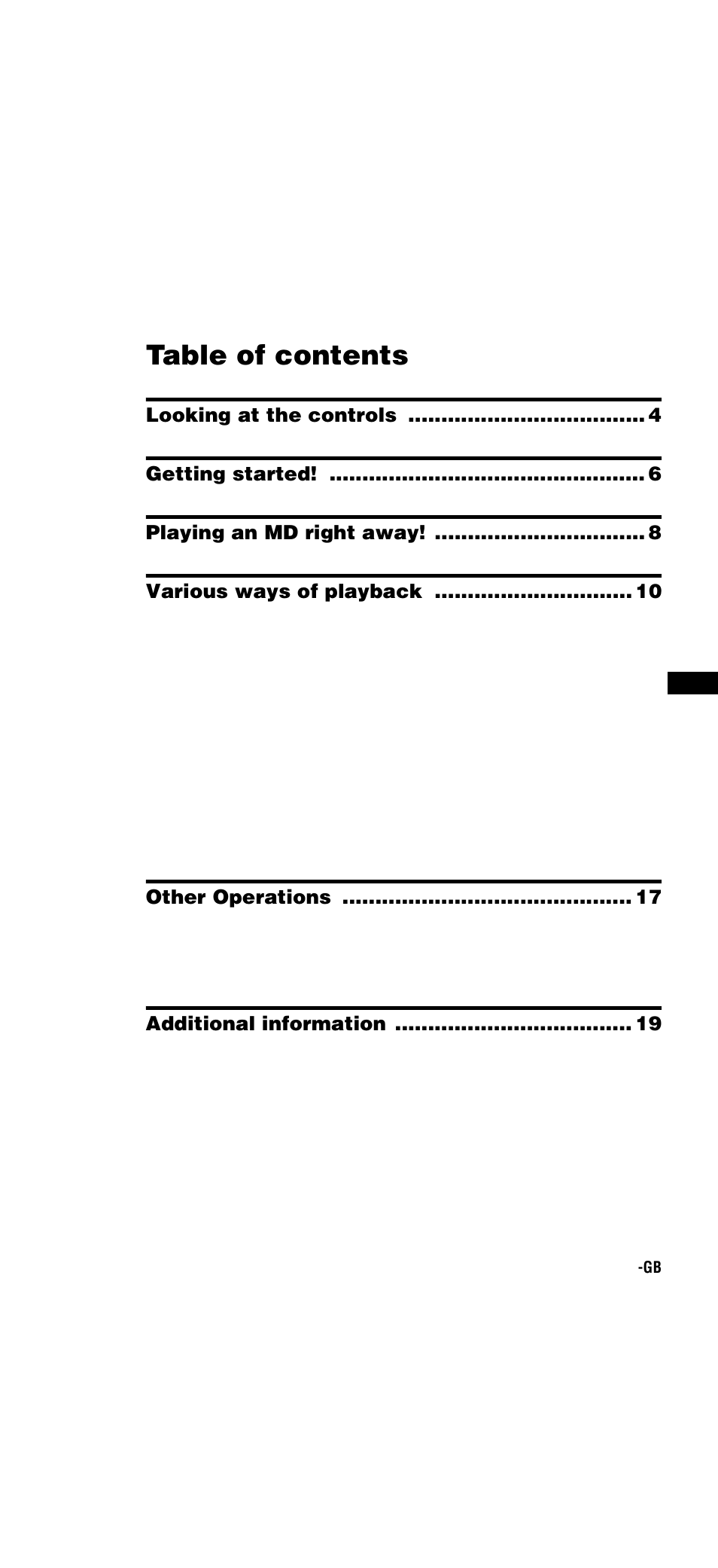 Sony Walkman MZ-E310 User Manual | Page 3 / 364