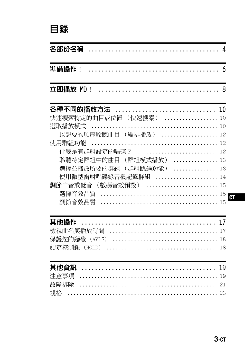 Sony Walkman MZ-E310 User Manual | Page 321 / 364