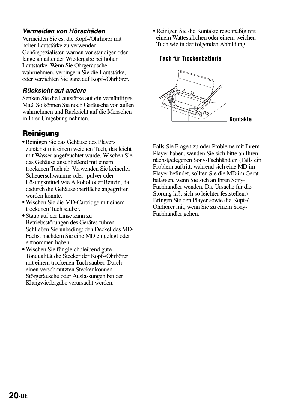 Sony Walkman MZ-E310 User Manual | Page 64 / 364