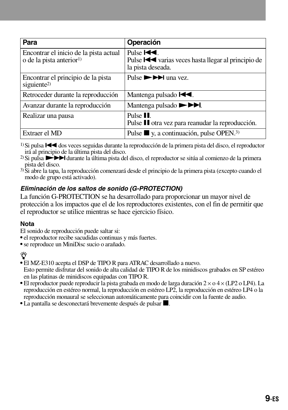 Sony Walkman MZ-E310 User Manual | Page 75 / 364