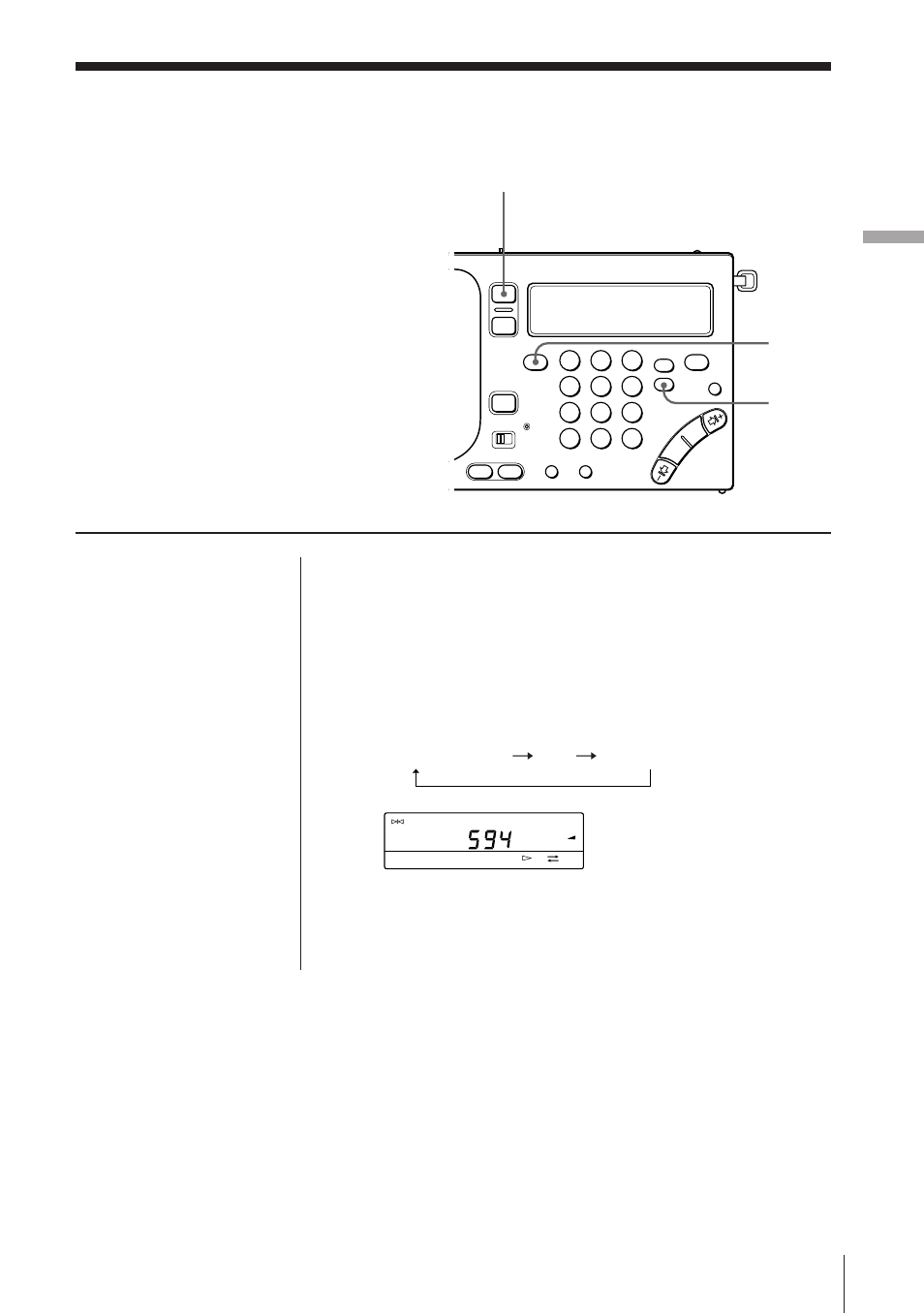 Empfang von ssb- und cw-sendern, Radiobetrieb, Schalten sie das radio ein | Schalten sie durch drücken von fm/am auf am, Stimmen sie auf den gewünschten sender ab | Sony ICF-SW1000TS User Manual | Page 105 / 222