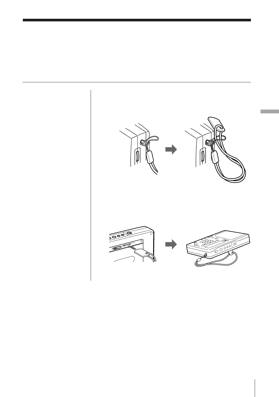 Applicazione della cinghia | Sony ICF-SW1000TS User Manual | Page 163 / 222