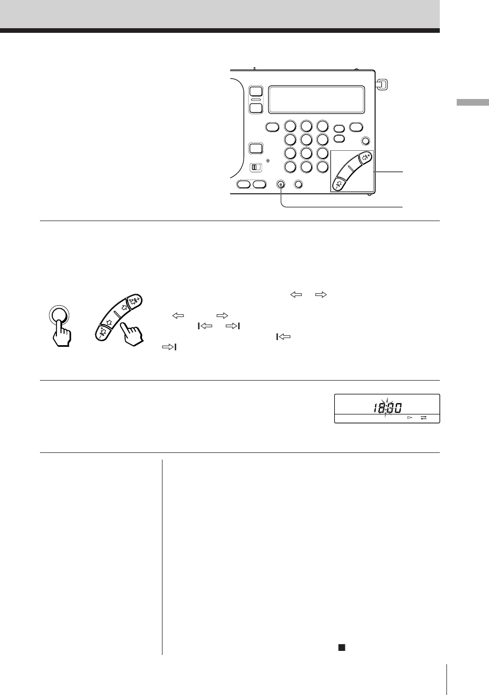 Gelijkzetten van de klok | Sony ICF-SW1000TS User Manual | Page 181 / 222
