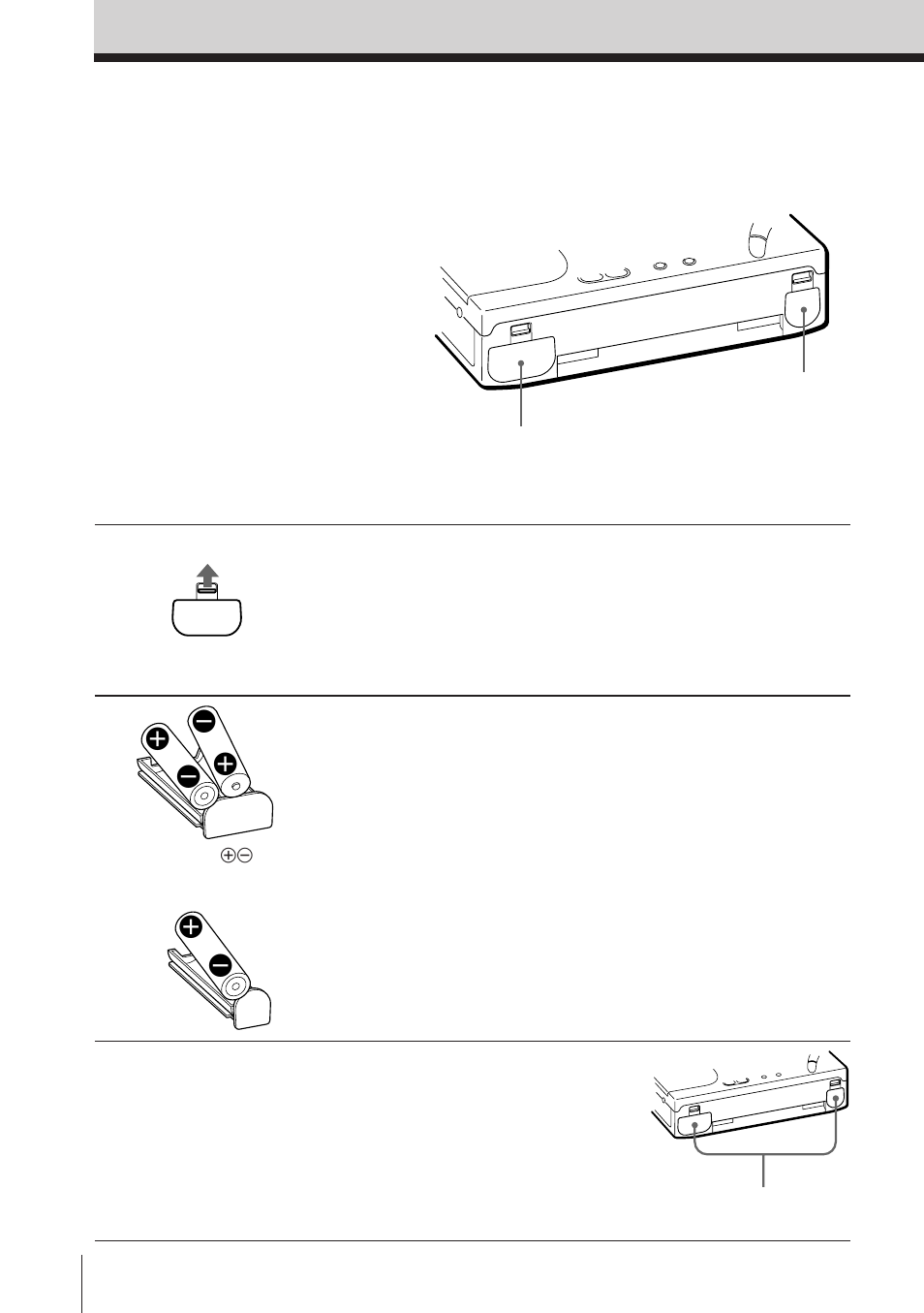 Einlegen der batterien | Sony ICF-SW1000TS User Manual | Page 92 / 222