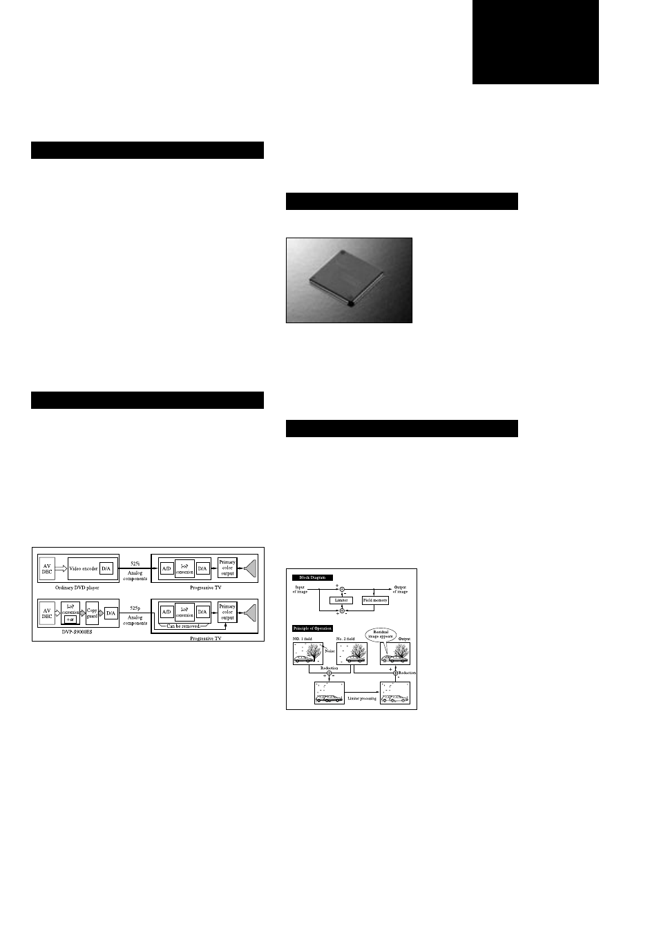Video | Sony DVP S9000ES User Manual | Page 7 / 20