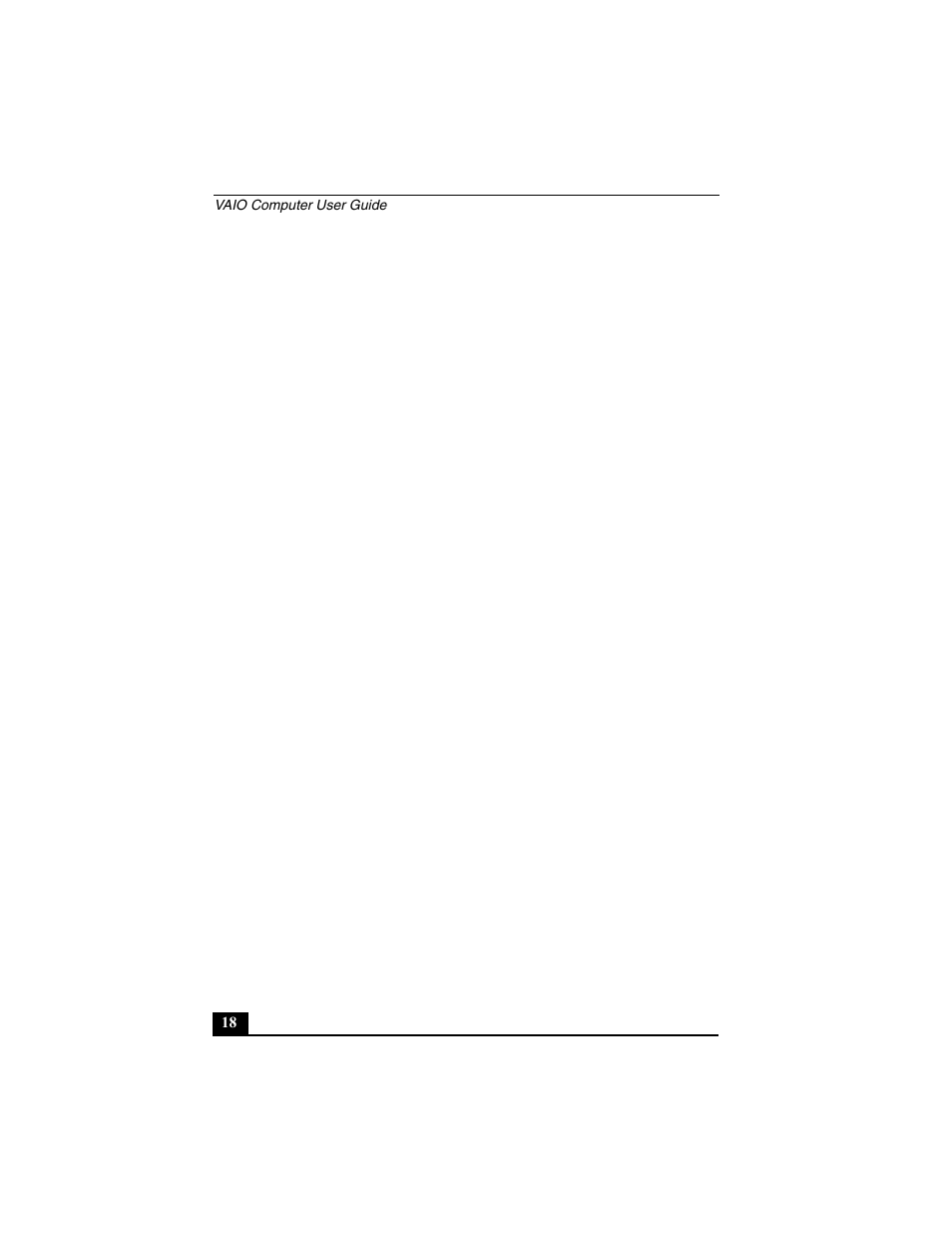 Sony PCV-W10 User Manual | Page 18 / 76