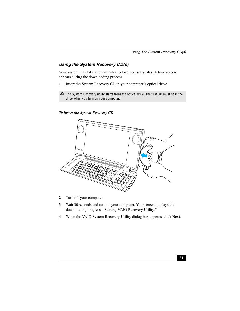 Sony PCV-W10 User Manual | Page 21 / 76