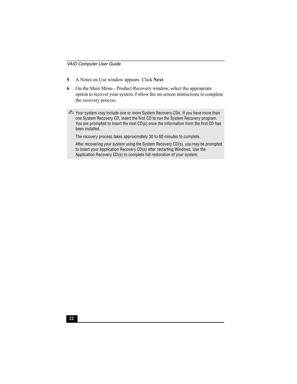 Sony PCV-W10 User Manual | Page 22 / 76