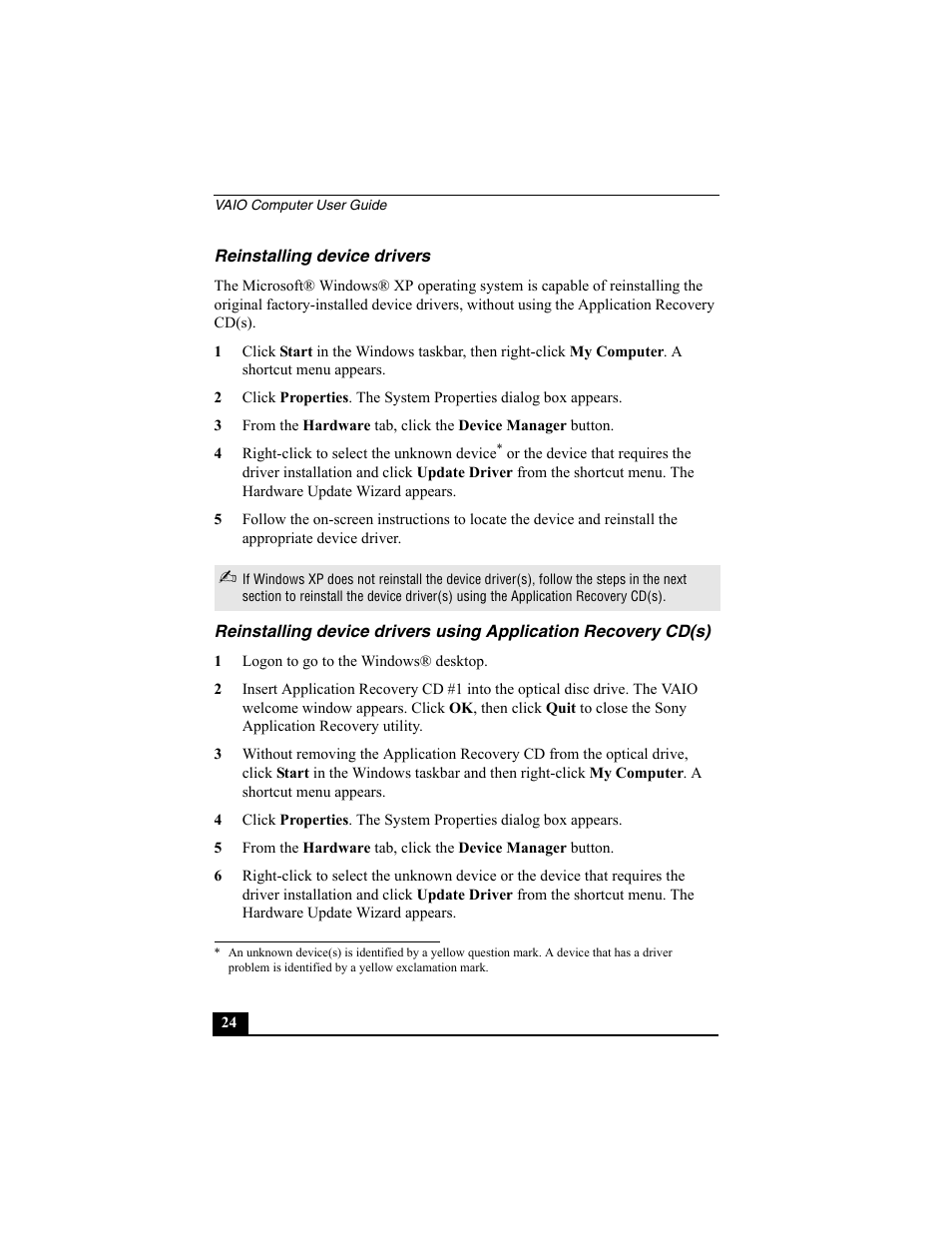 Sony PCV-W10 User Manual | Page 24 / 76