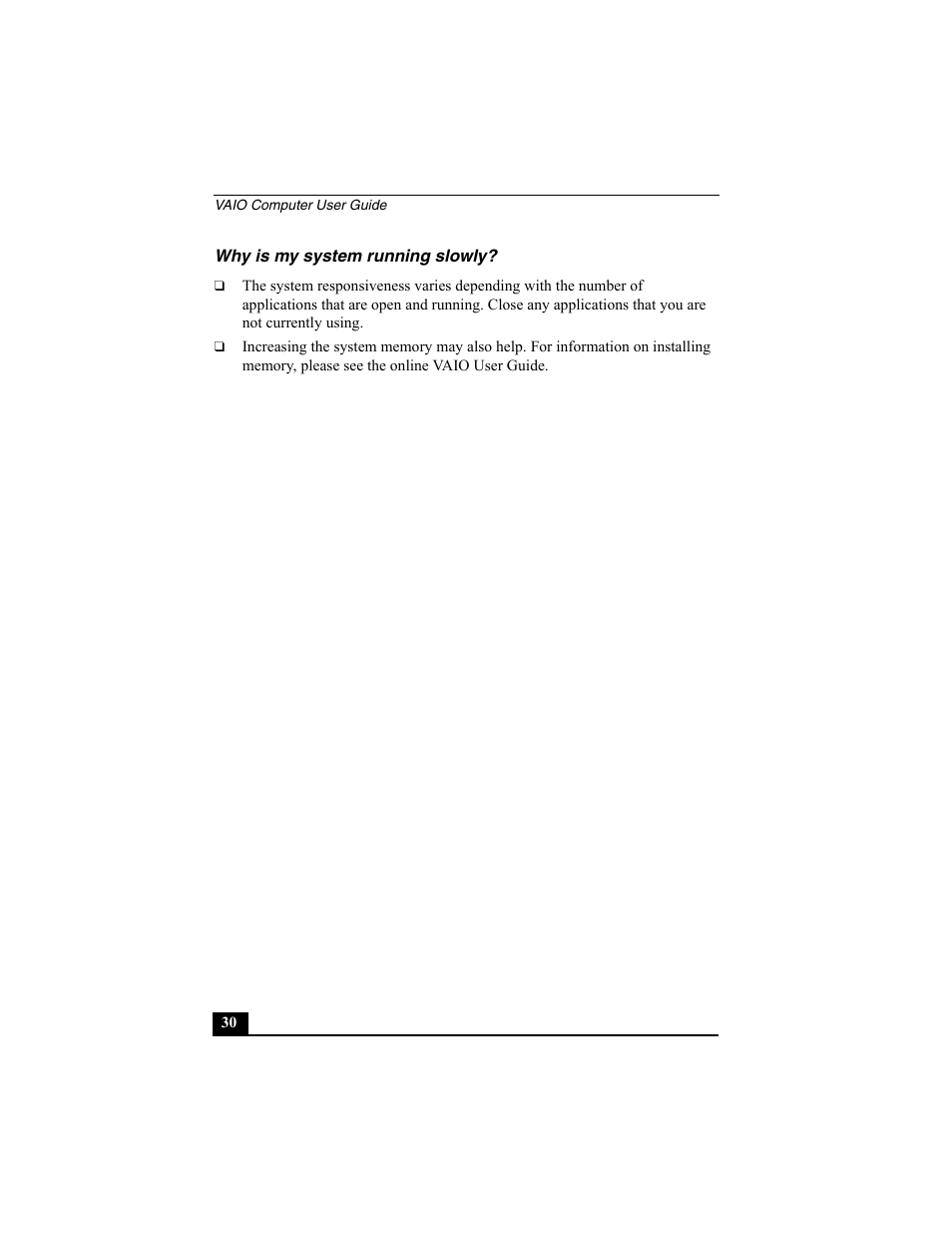 Sony PCV-W10 User Manual | Page 30 / 76