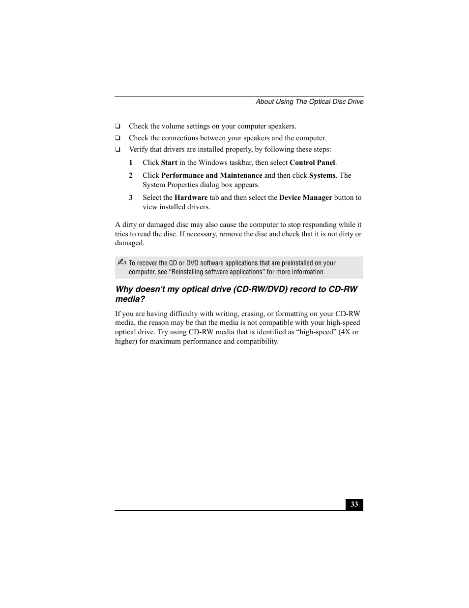 Sony PCV-W10 User Manual | Page 33 / 76