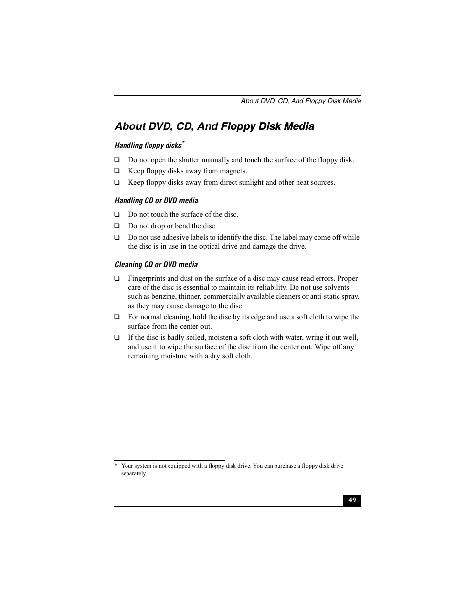 Sony PCV-W10 User Manual | Page 49 / 76