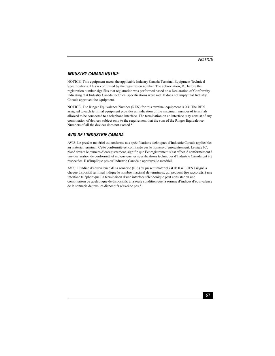 Sony PCV-W10 User Manual | Page 67 / 76