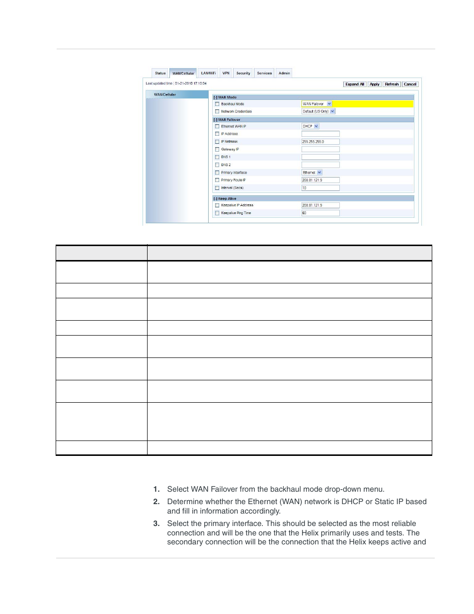 Setup | Sony AIRLINK HELIX 2140847 User Manual | Page 33 / 63