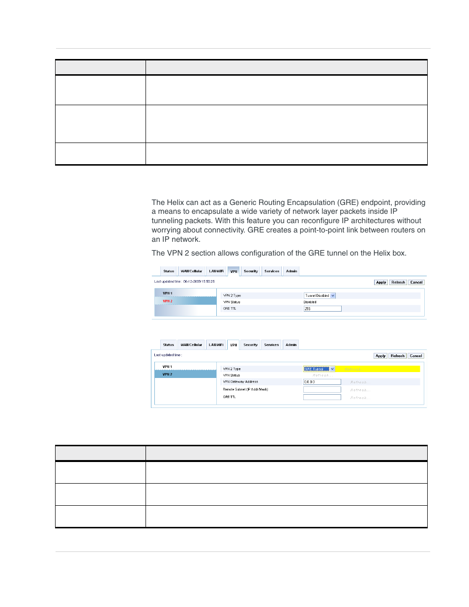 Vpn 2 | Sony AIRLINK HELIX 2140847 User Manual | Page 45 / 63