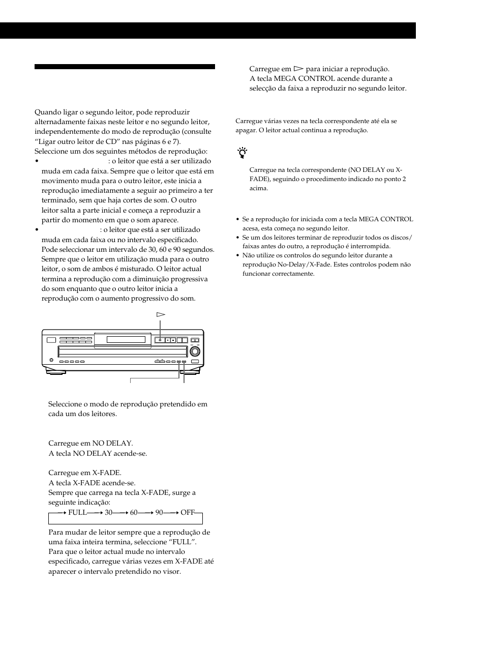 Gravar a partir de um cd, Reproduzir cds | Sony CDP-CE515 User Manual | Page 103 / 112