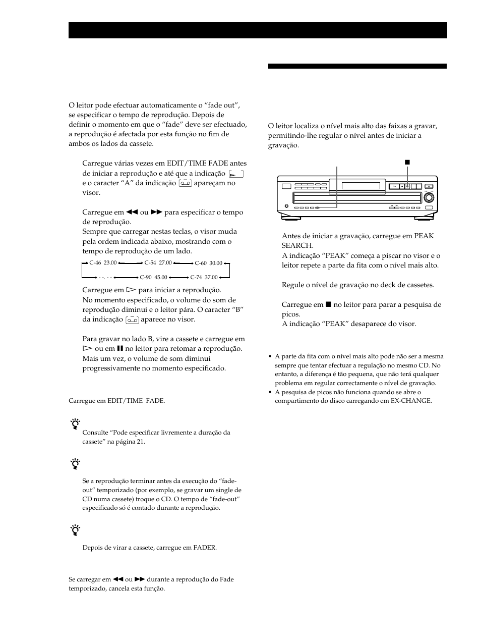 Gravar a partir de um cd | Sony CDP-CE515 User Manual | Page 106 / 112