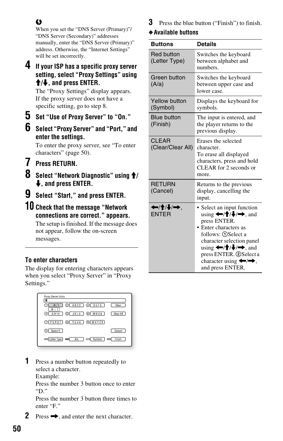 Sony BDP-S350 User Manual | Page 50 / 71