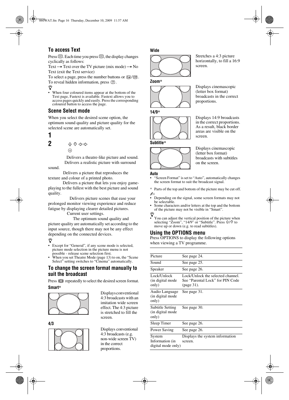 Sony BRAVIA KDL-22EX3xx User Manual | Page 16 / 39