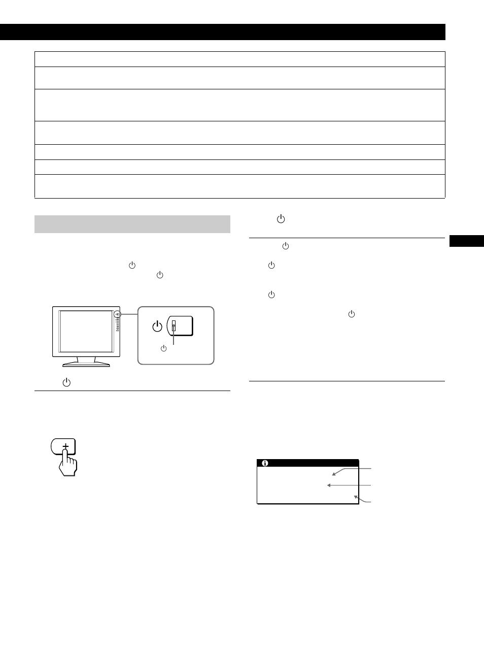 Getting started additional information, Additional information, Self-diagnosis function | Sony CPD-L181A User Manual | Page 19 / 96